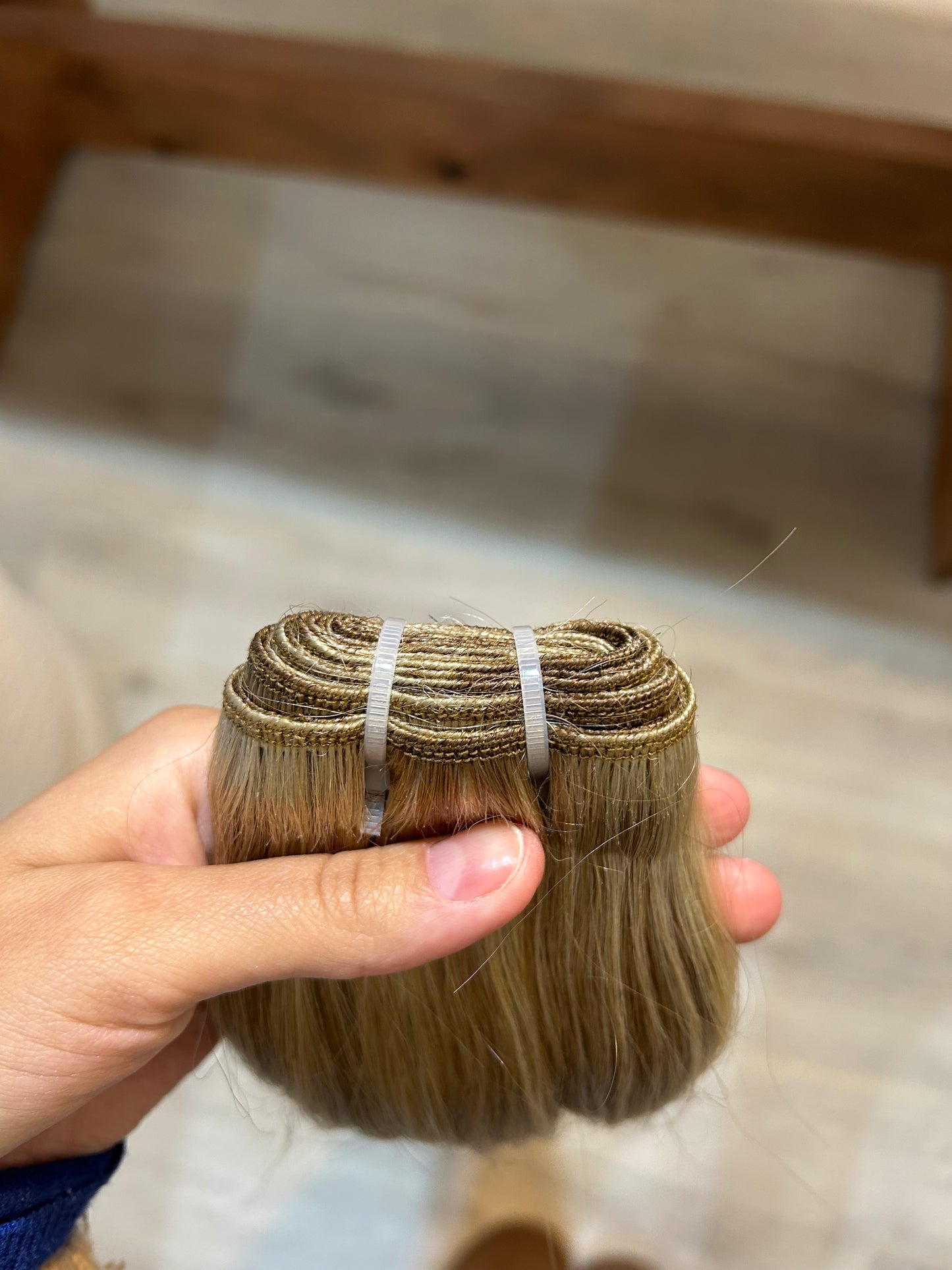 Extensión 100% natural/ mazo de 100 gr / tono: Rubio n•2
