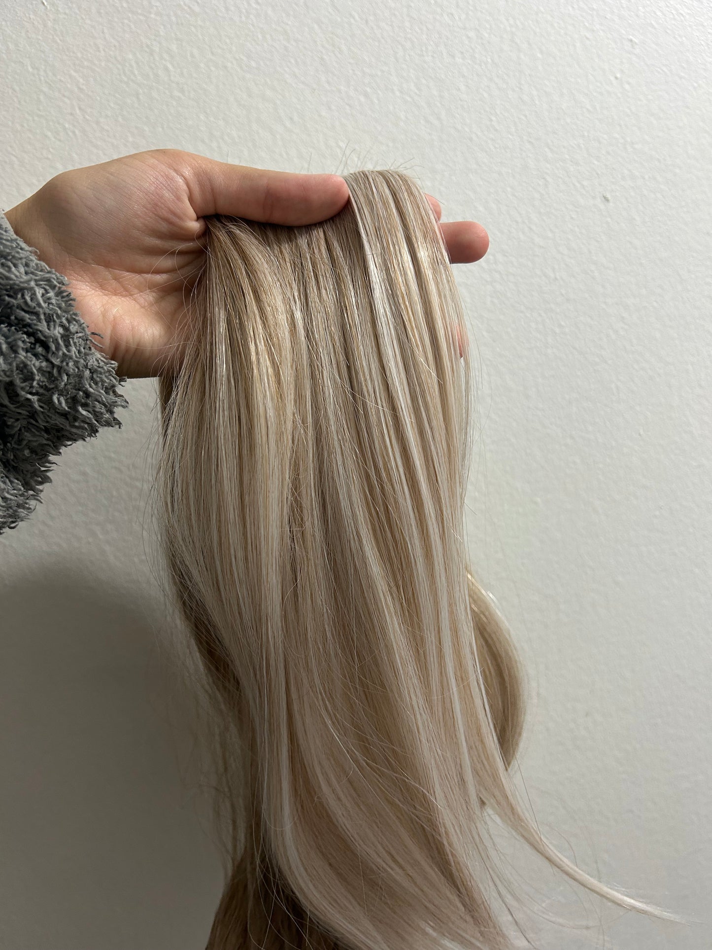 Extensión fibra orgánica, mazo de 150 gramos, 4 mt x 70 cm/ tono: balayage claro