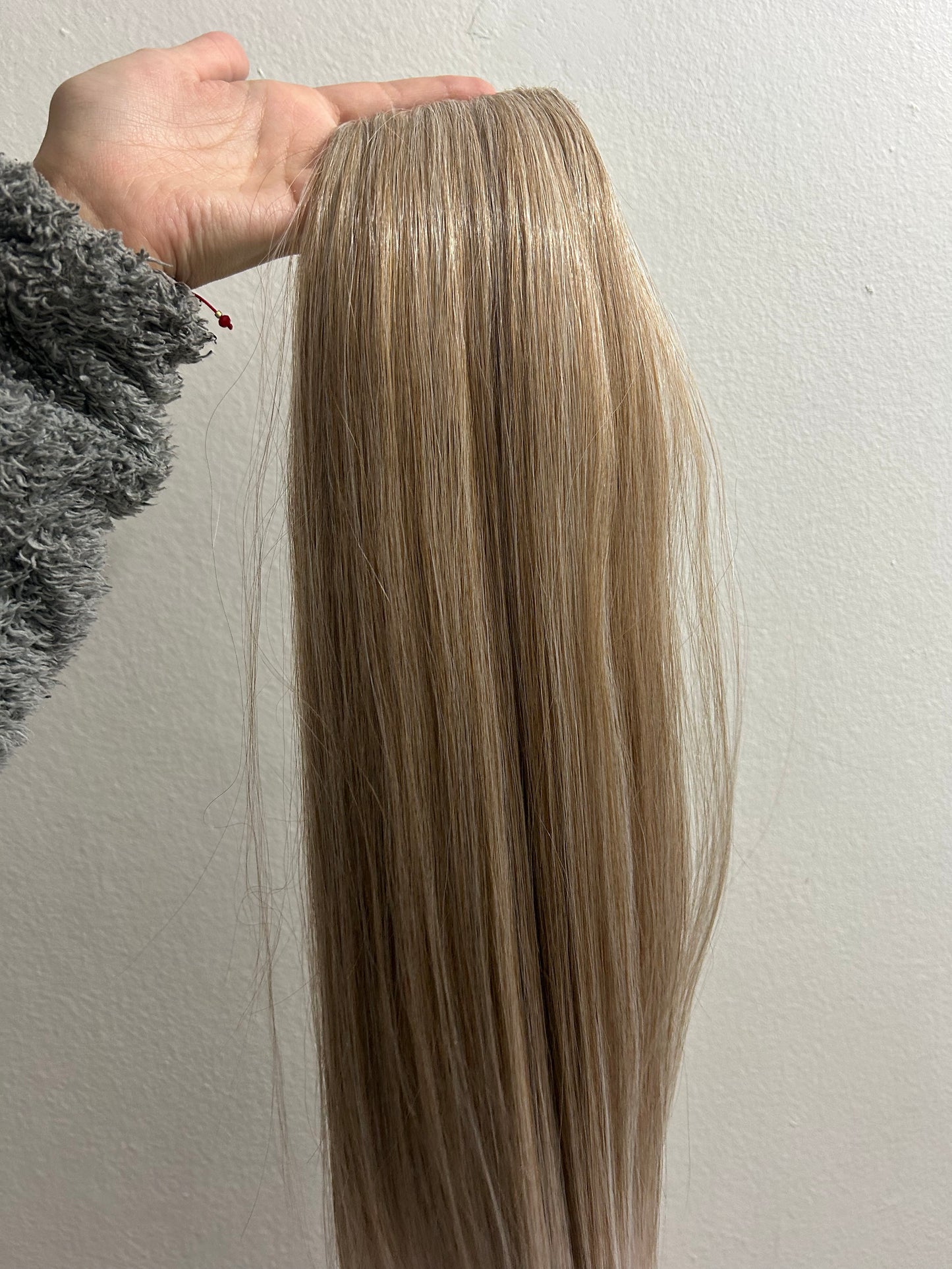 Extensión fibra orgánica, mazo de 150 gramos, 4 mt x 70 cm/ tono: balayage claro