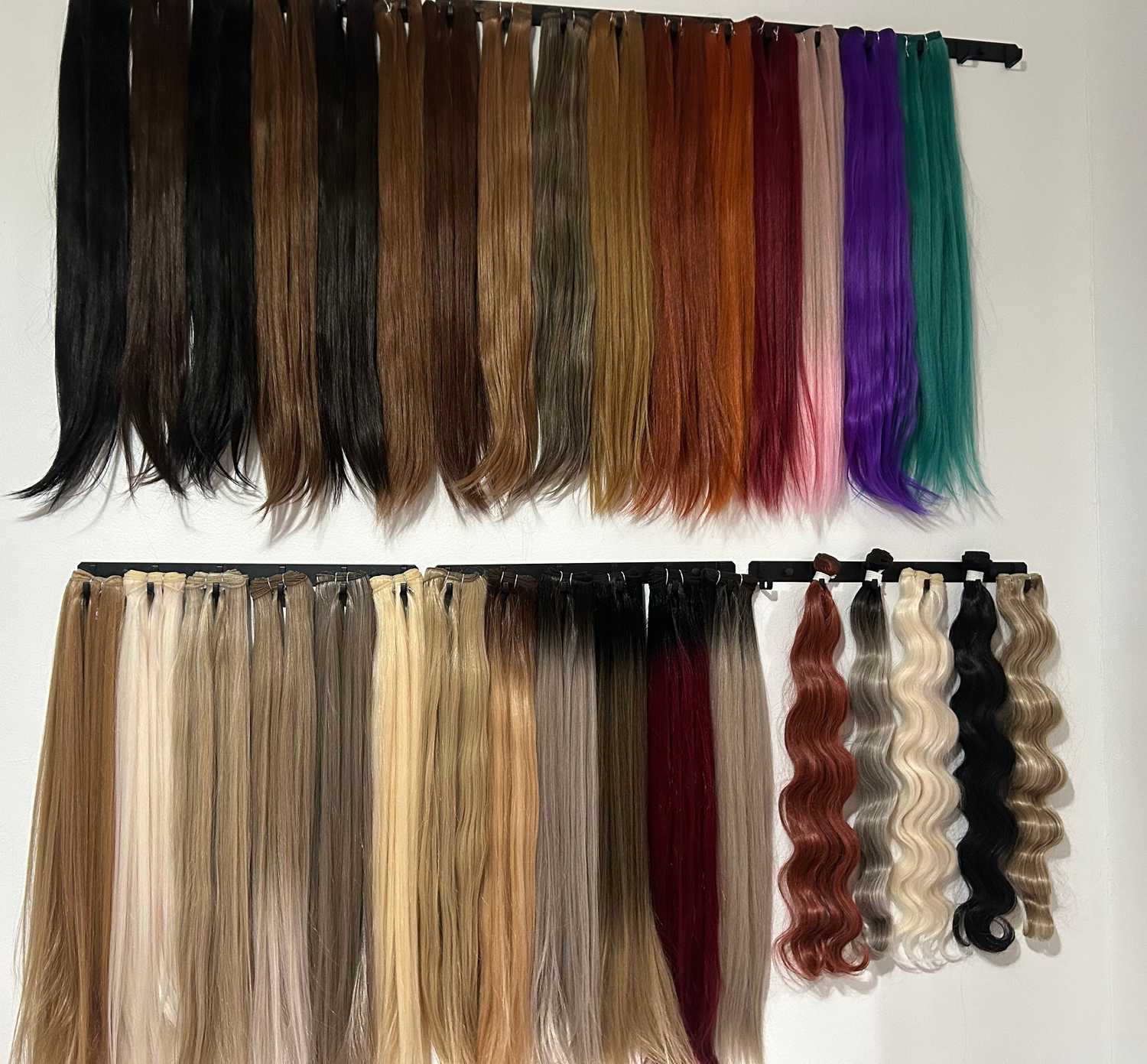 Extensiones en mazo fibra organica