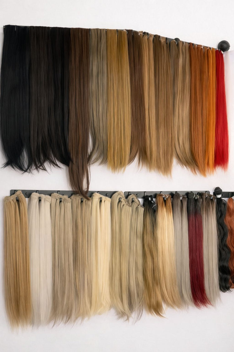 Extensiones en mazo fibra organica