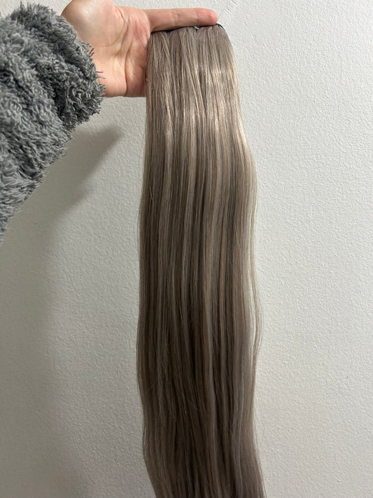 Extensión fibra orgánica, mazo de 150 gramos, 4 mt x 70 cm/ tono: Champiñon sin raíz