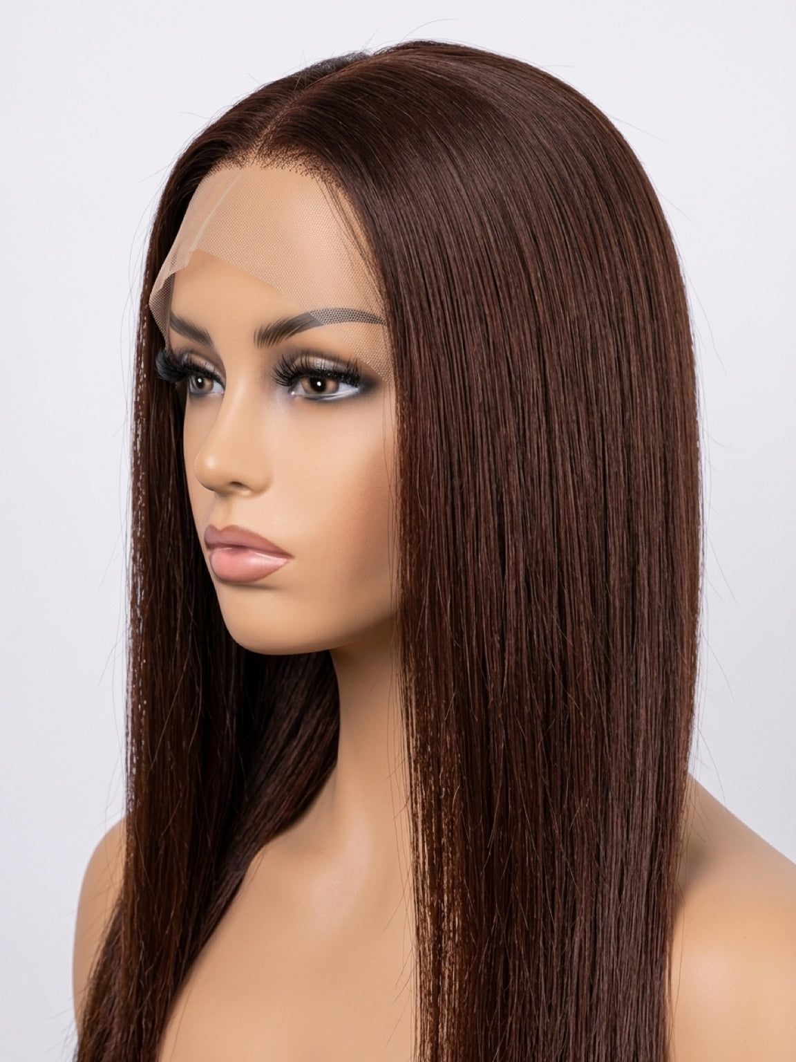 Peluca lace front Chocolate