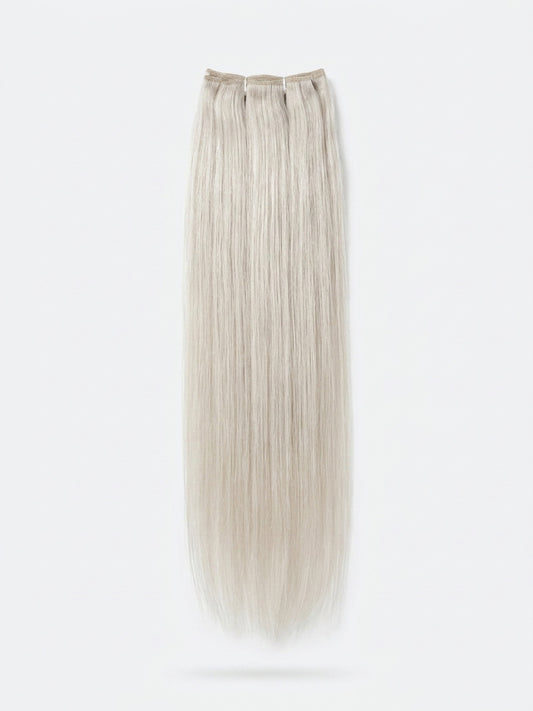 Extensión fibra orgánica, mazo de 150 gramos, 4 mt x 70 cm/ tono: Perla