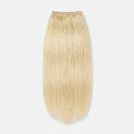 Extensión fibra orgánica, mazo de 150 gramos, 4 mt x 70 cm/ tono: Rubio n•4