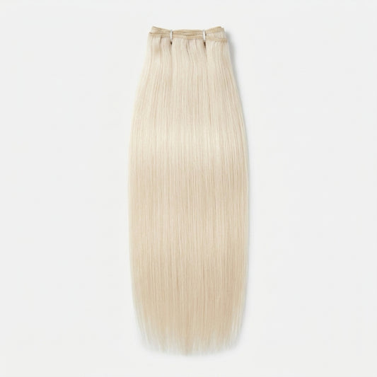 Extensión fibra orgánica, mazo de 150 gramos, 4 mt x 70 cm/ tono: Rubio n•1