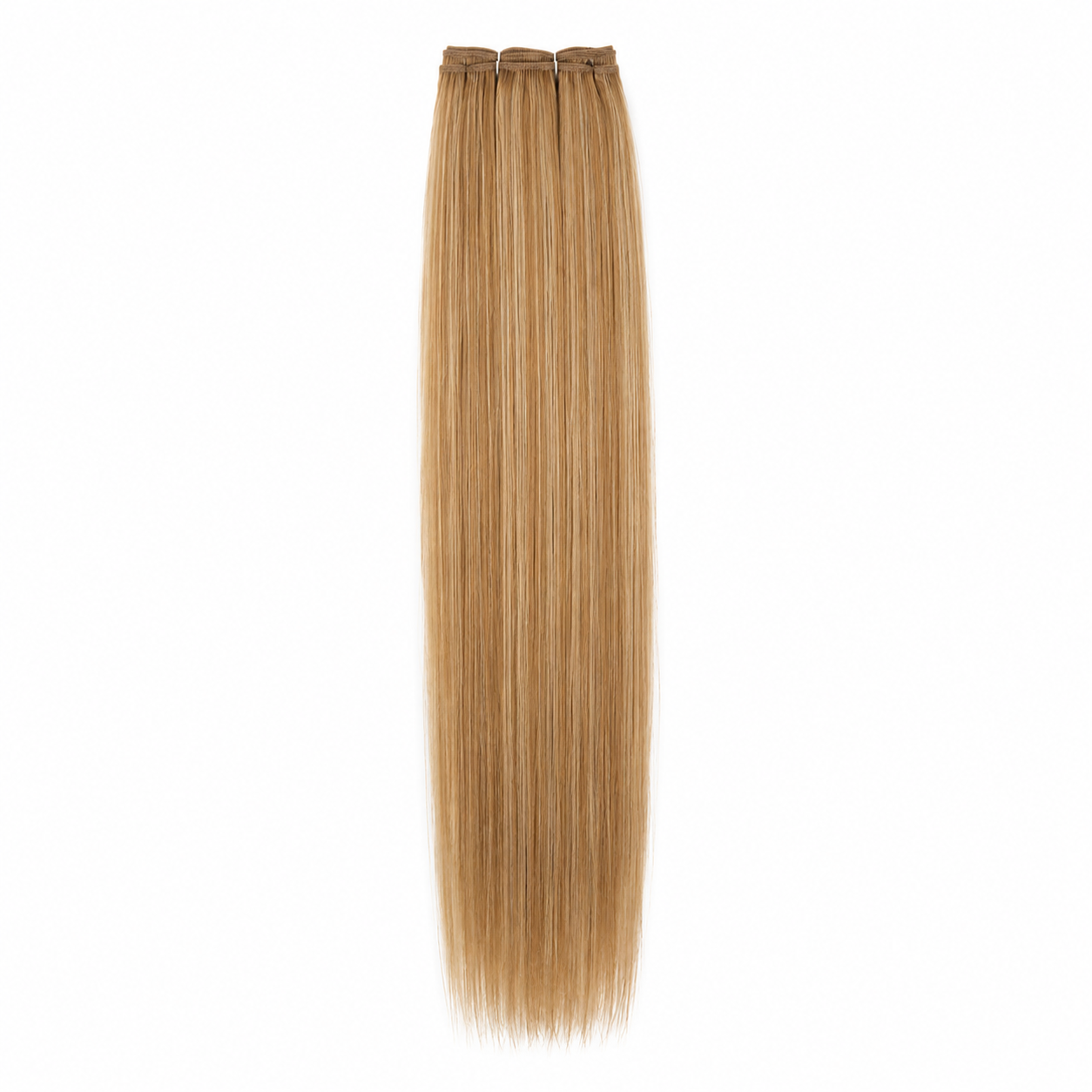 Extensión fibra orgánica, mazo de 150 gramos, 4 mt x 70 cm/ tono: Rubio colorín